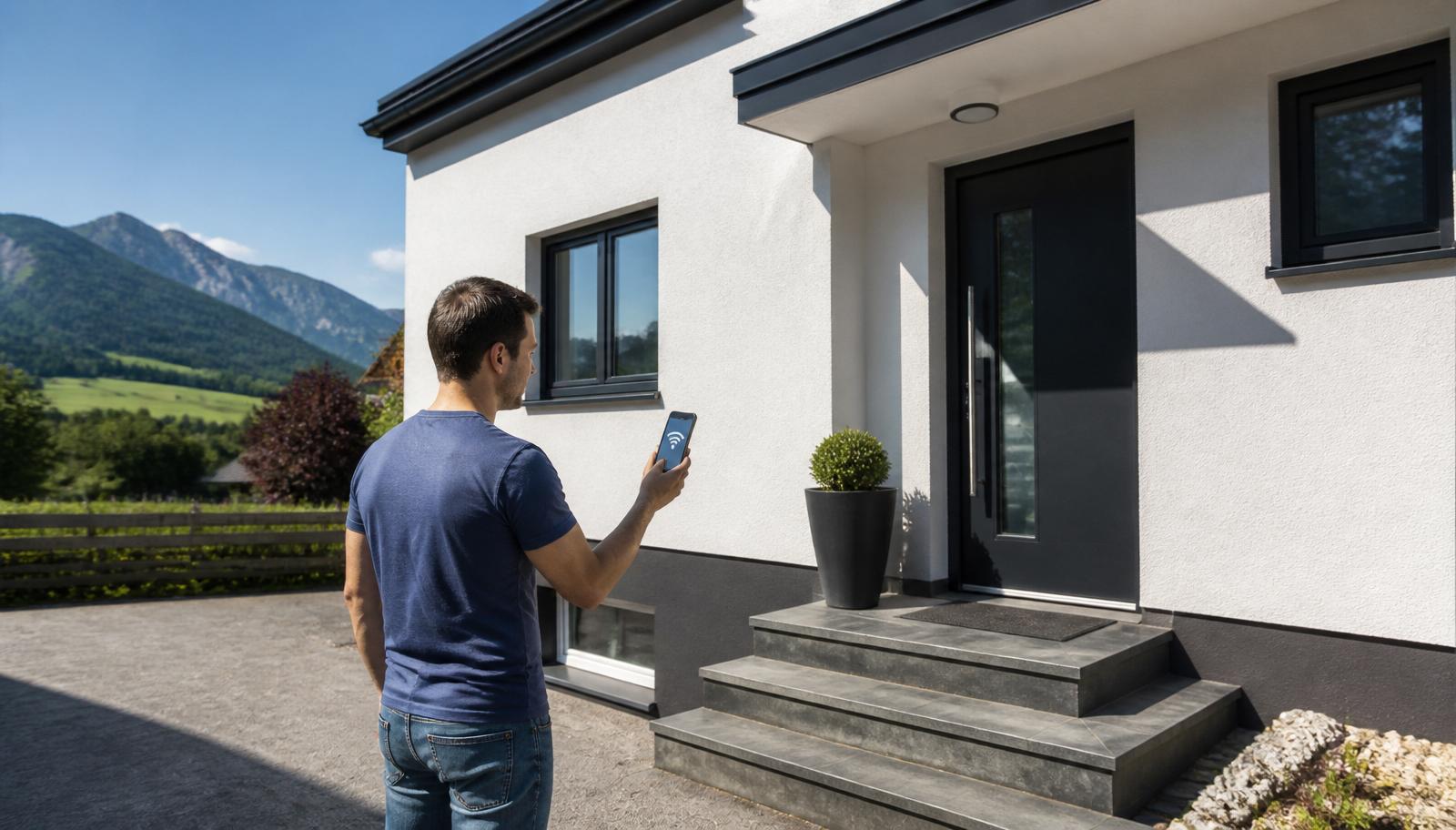 Router ungünstig im Keller neben Leitungen und Beton – ein typischer WLAN-Irrtum